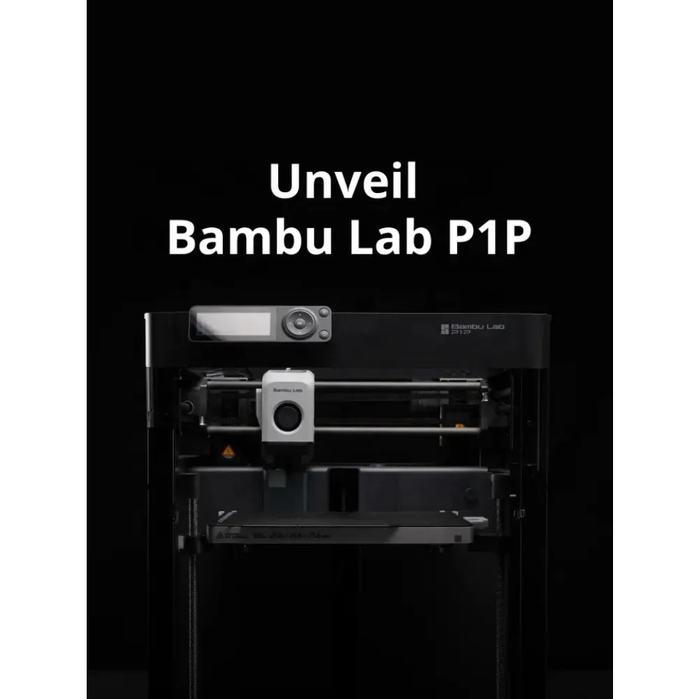 Bambu Lab Gatava Kuģa P1P Impresora 3D OEM / ODM Big Ātri Darbvirsmas Metāla Rūpniecības Krāsains Slēgtās Core-XY FDM 3D Printeri