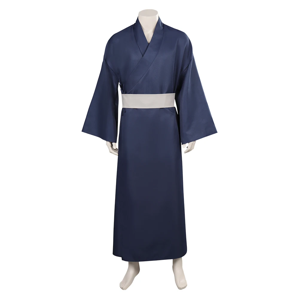 Jujutsu Kaisen Kimono Cosplay Kostīmu Pie Gojo Lomu Spēlē Megumi Fushiguro Vīriešu Tērpi Halloween Karnevāls Noslēpt Uzvalks