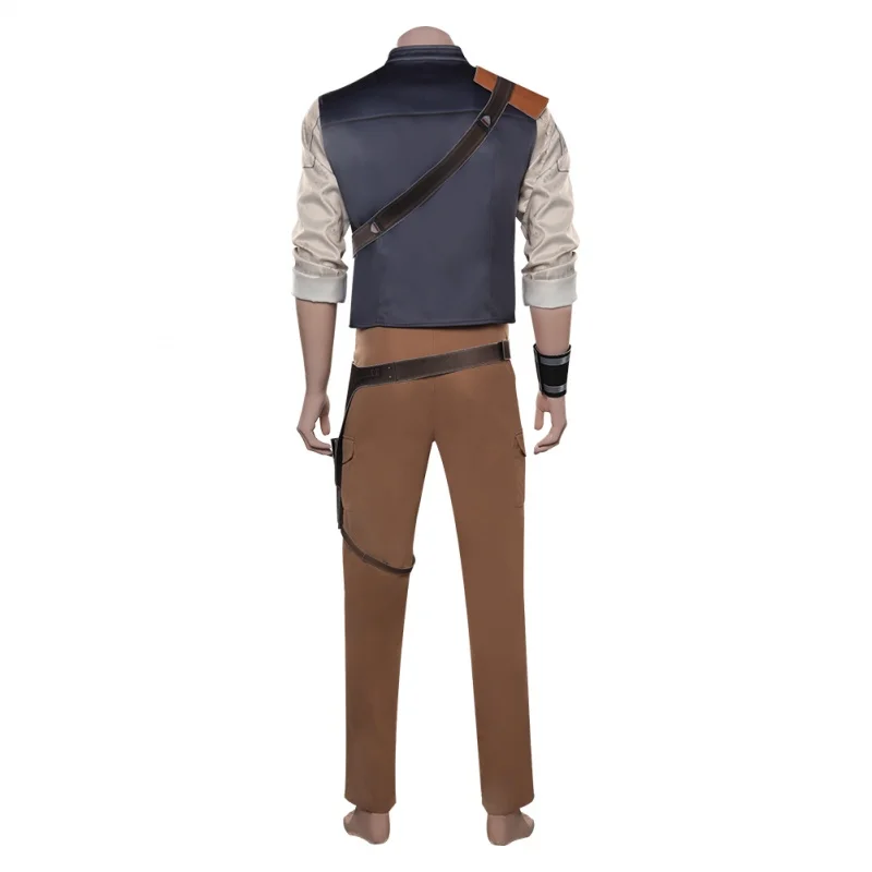 Wars Jedi: Apgādnieka Cal Kestis Cosplay Kostīmu Pieaugušo Vīriešu Tērpi Halloween Karnevāla Puse Uzvalks