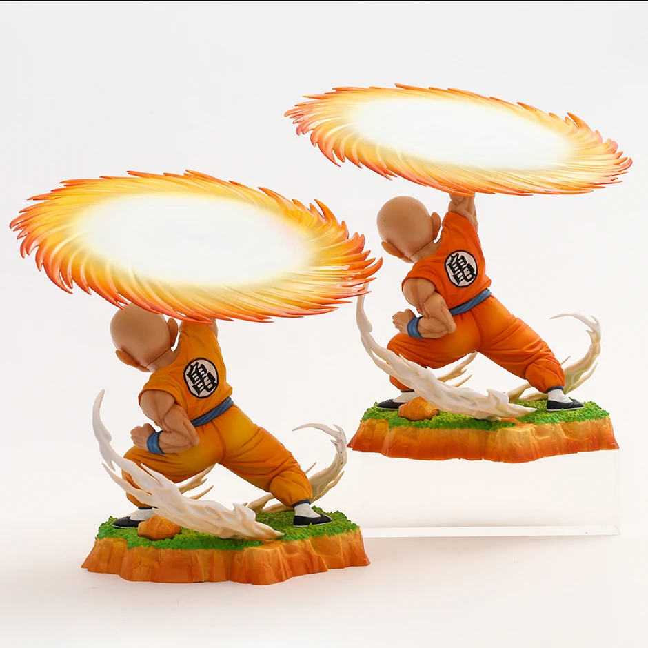Dragon Ball Z Kienzan Krillin Kaujas Versiju GK Statuja PVC Statuetes Kolekciju Modelis Rotaļlieta Dāvana