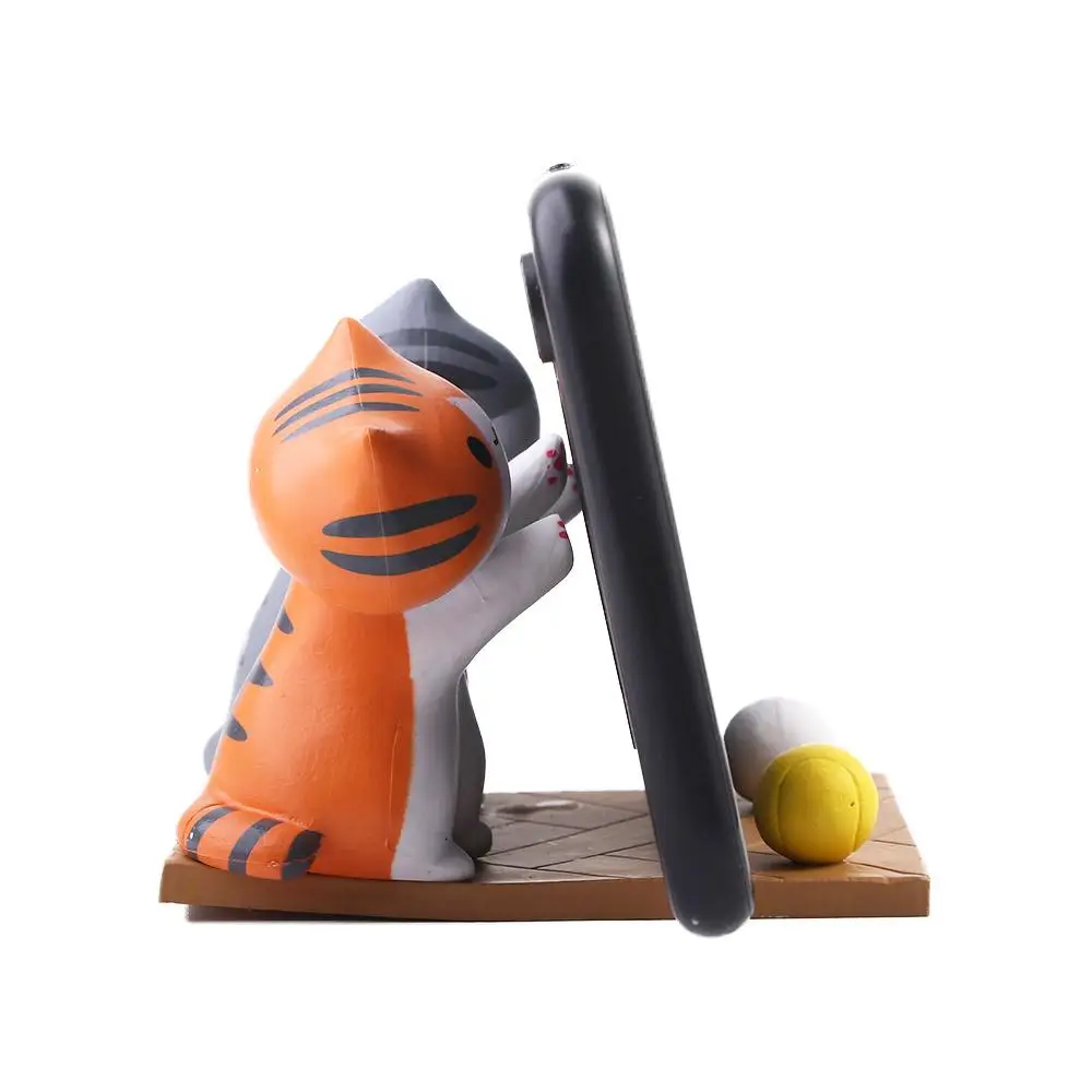 Cute Karikatūra Kaķis Tālruņa Turētāju Mobilajam Tālrunim Universālā Mobilo galda Statīvu par Tālruni, Tabletes Stāvēt Mobilo Atbalsts Tabula